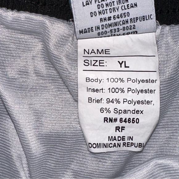 Varsity Spirit 3” Athletic Cheer Training Running Shorts Youth Large Black - Picture 8 of 8